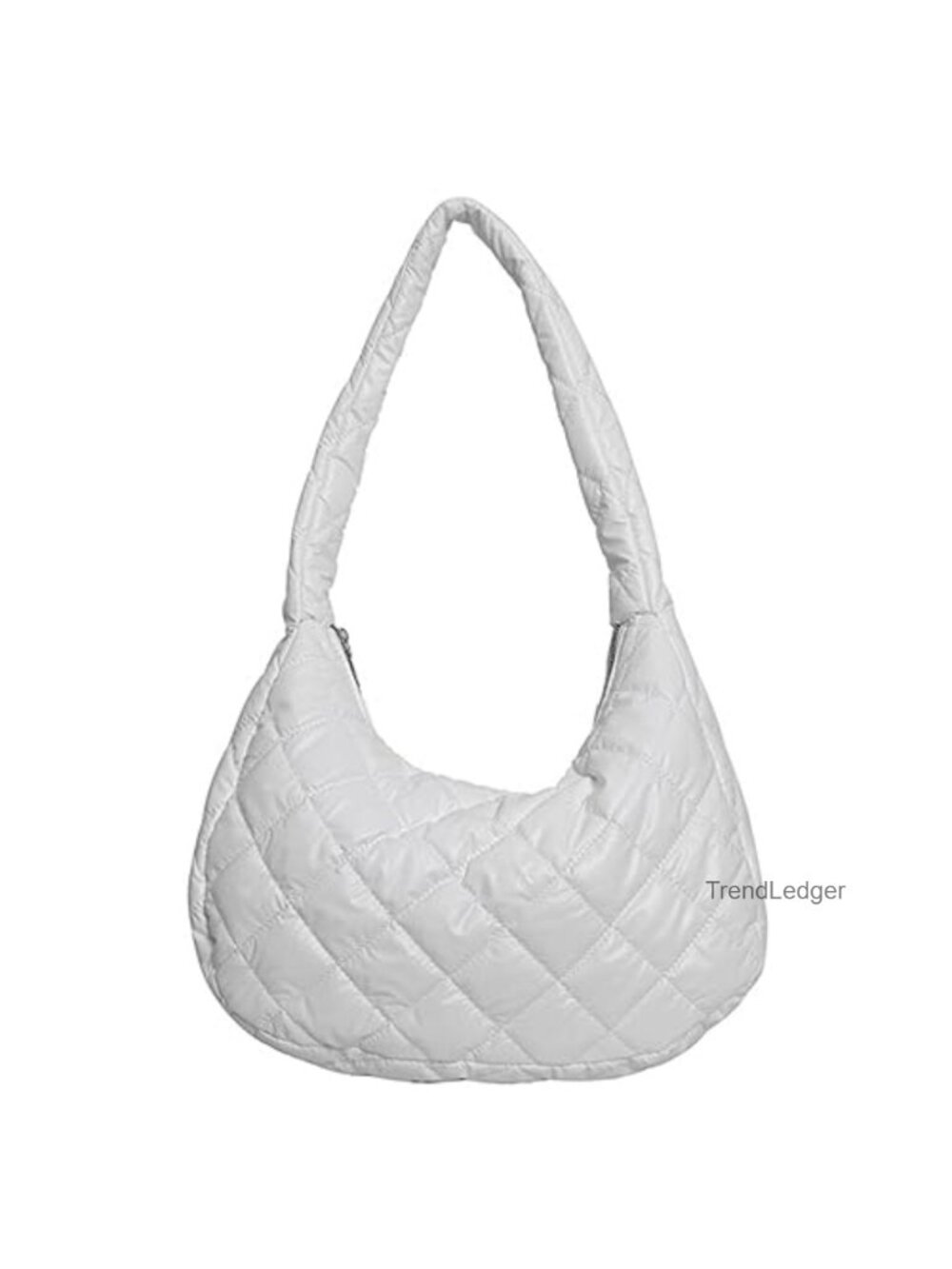 Quilted Puffer Tote Bag Nylon Large Crossbody Shoulder Hobo Purse
